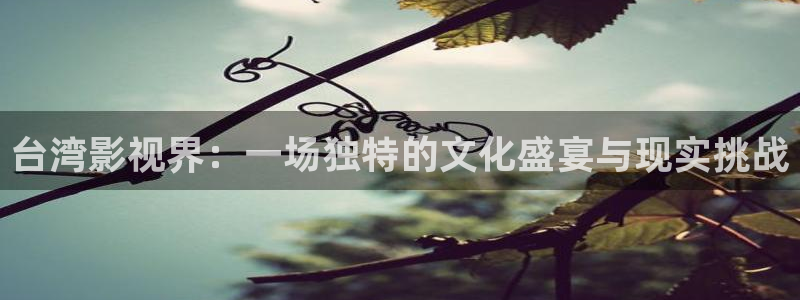 富邦娱乐：台湾影视界：一场独特的文化盛宴与现实挑战